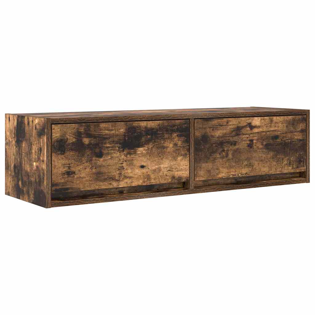 TV-skab 100 x 31 x 25,5 cm Røget eg Konstrueret træ