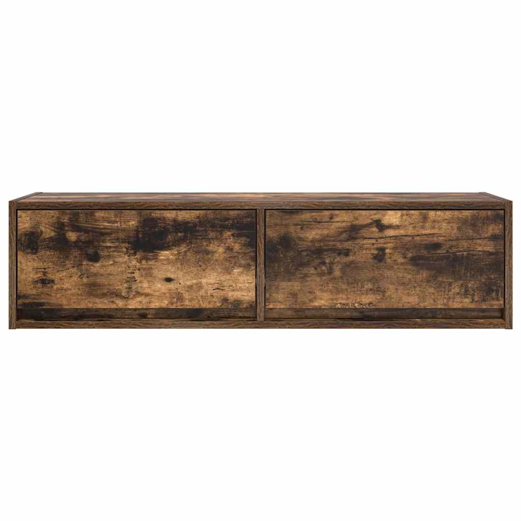 TV-skab 100 x 31 x 25,5 cm Røget eg Konstrueret træ