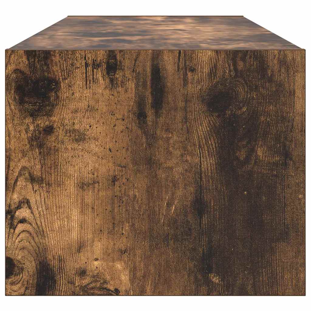 TV-skab 100 x 31 x 25,5 cm Røget eg Konstrueret træ
