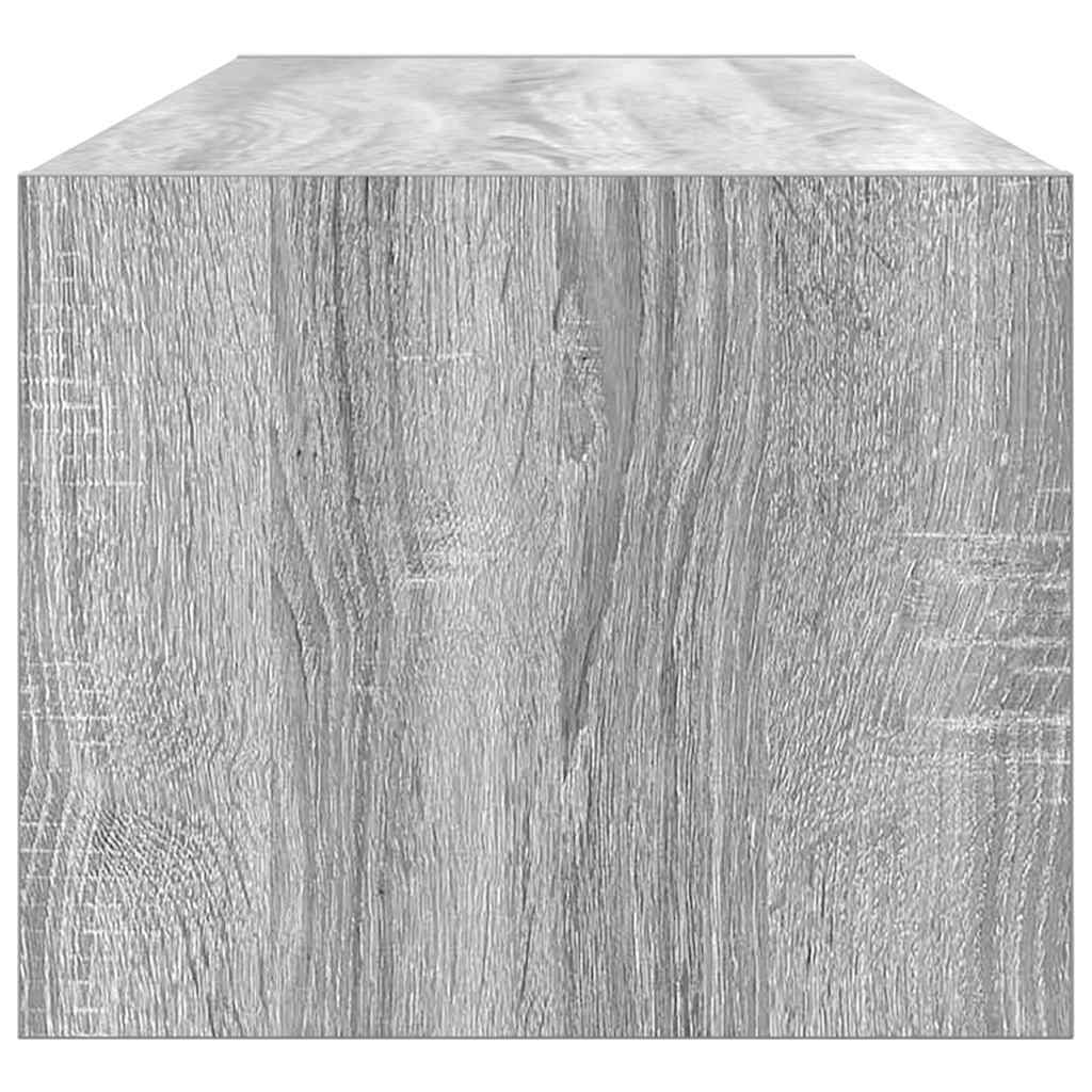 TV-skab 100 x 31 x 25,5 cm Grå sonoma-eg Konstrueret træ