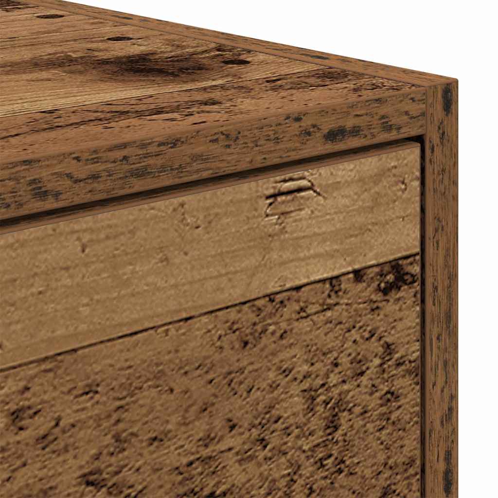 TV-skab 100 x 31 x 25,5 cm Gammelt træ Konstrueret træ
