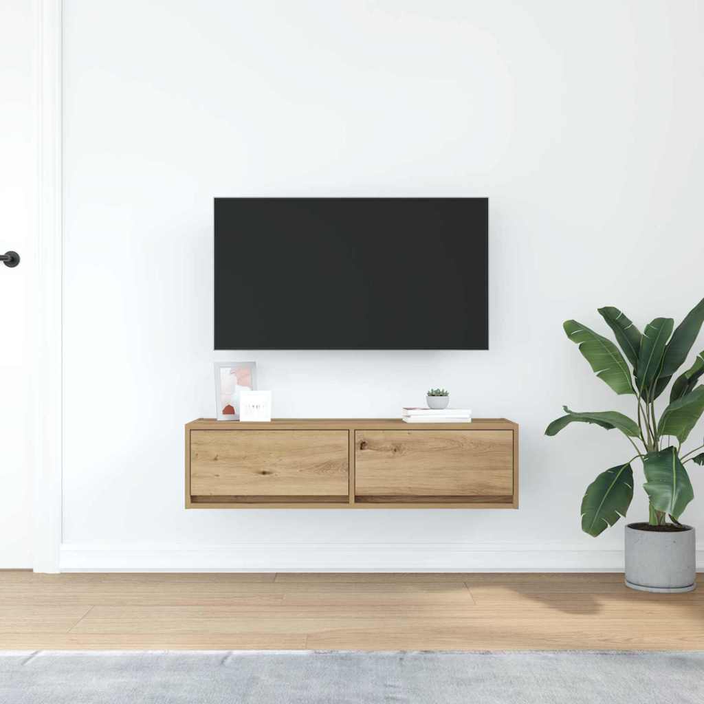 TV-skab 100 x 31 x 25,5 cm artisan eg Konstrueret træ