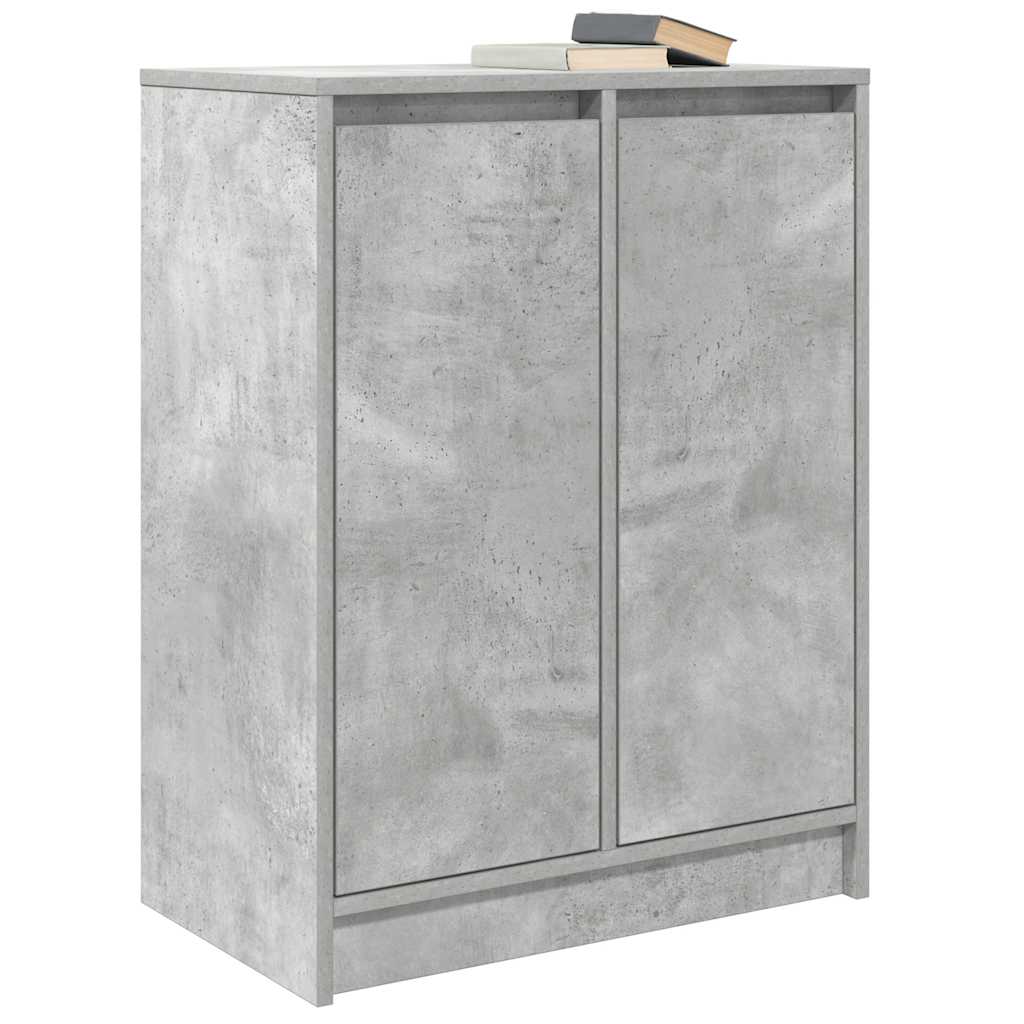 skænk 57x34x76 cm konstrueret træ betongrå