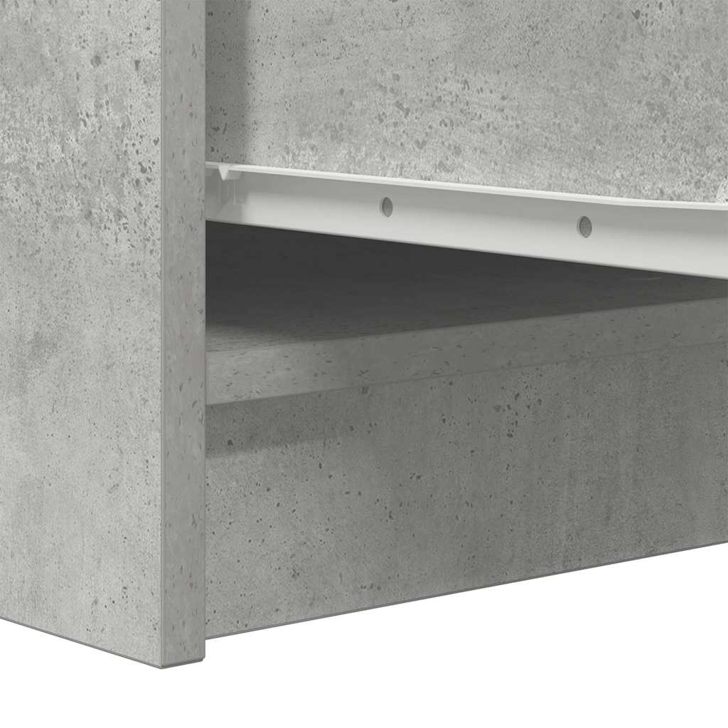 skænk 29,5x34x76 cm konstrueret træ betongrå