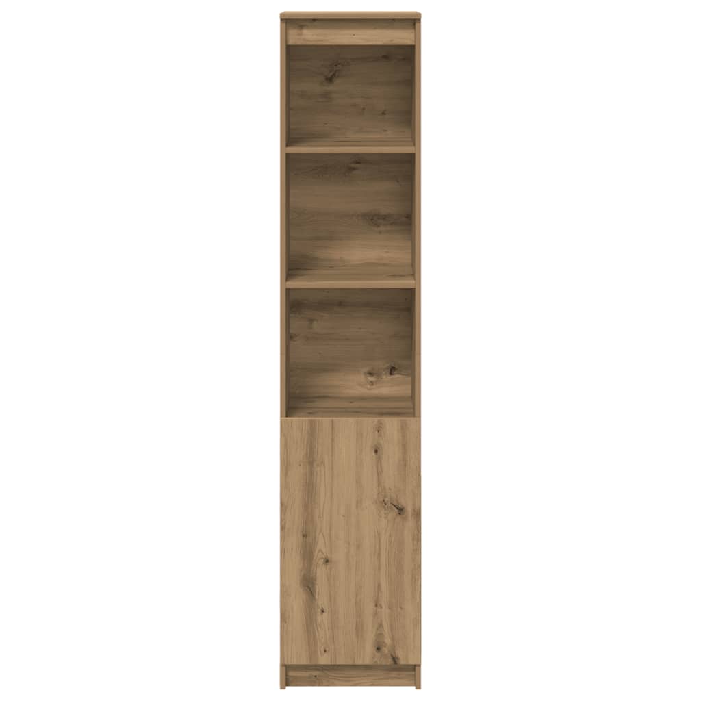 højskab 37,5x35x180 cm konstrueret træ kunsteg