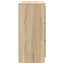 skænk 80x35x76 cm konstrueret træ sonoma-eg