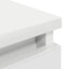 tv-bord 60x35x54 cm konstrueret træ hvid