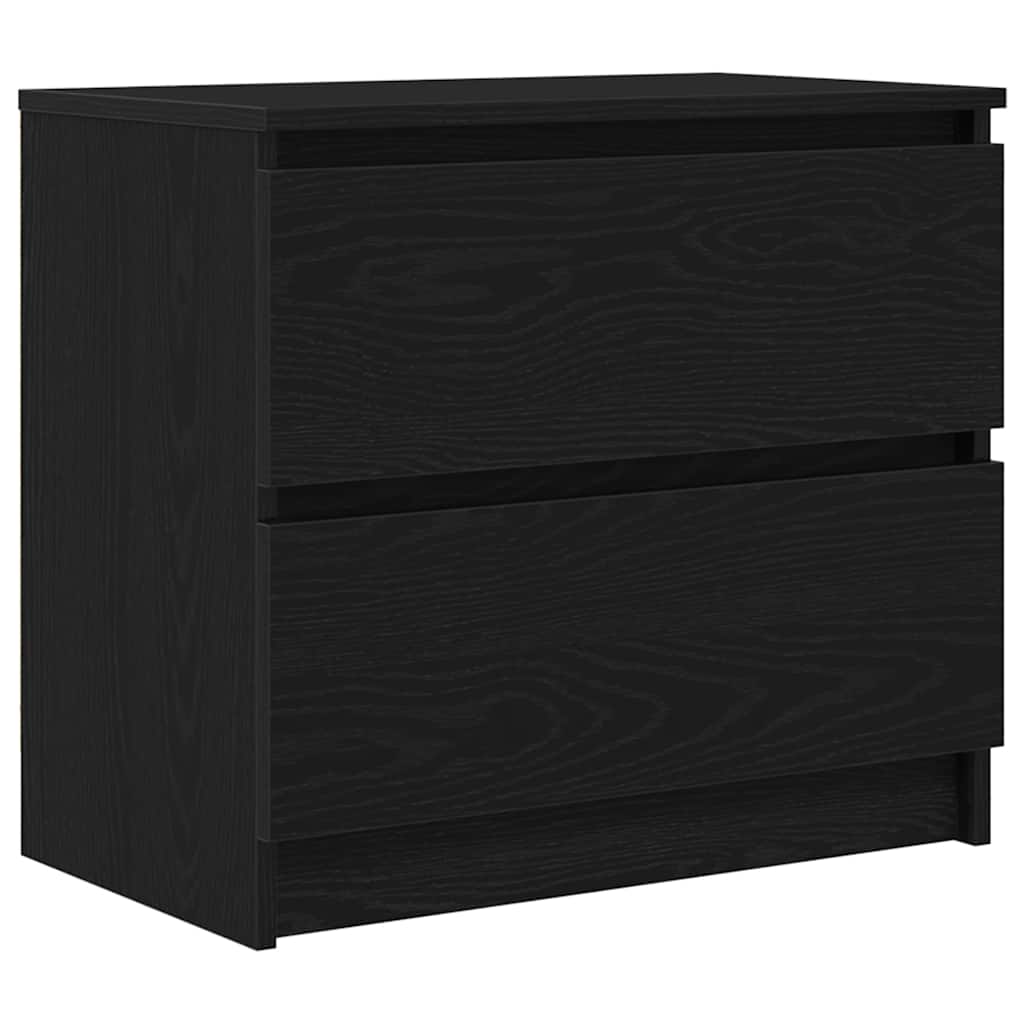 tv-bord 60x35x54 cm konstrueret træ sort