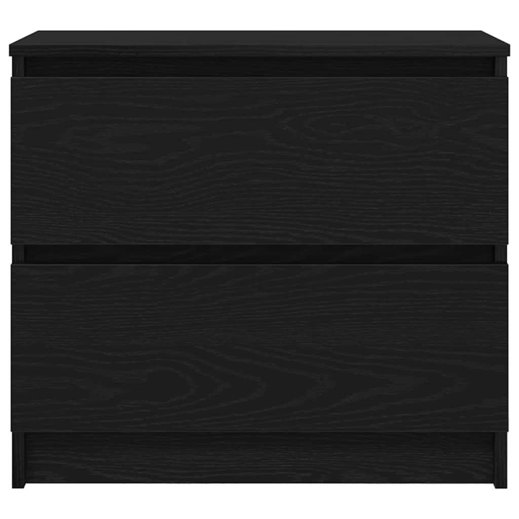 tv-bord 60x35x54 cm konstrueret træ sort