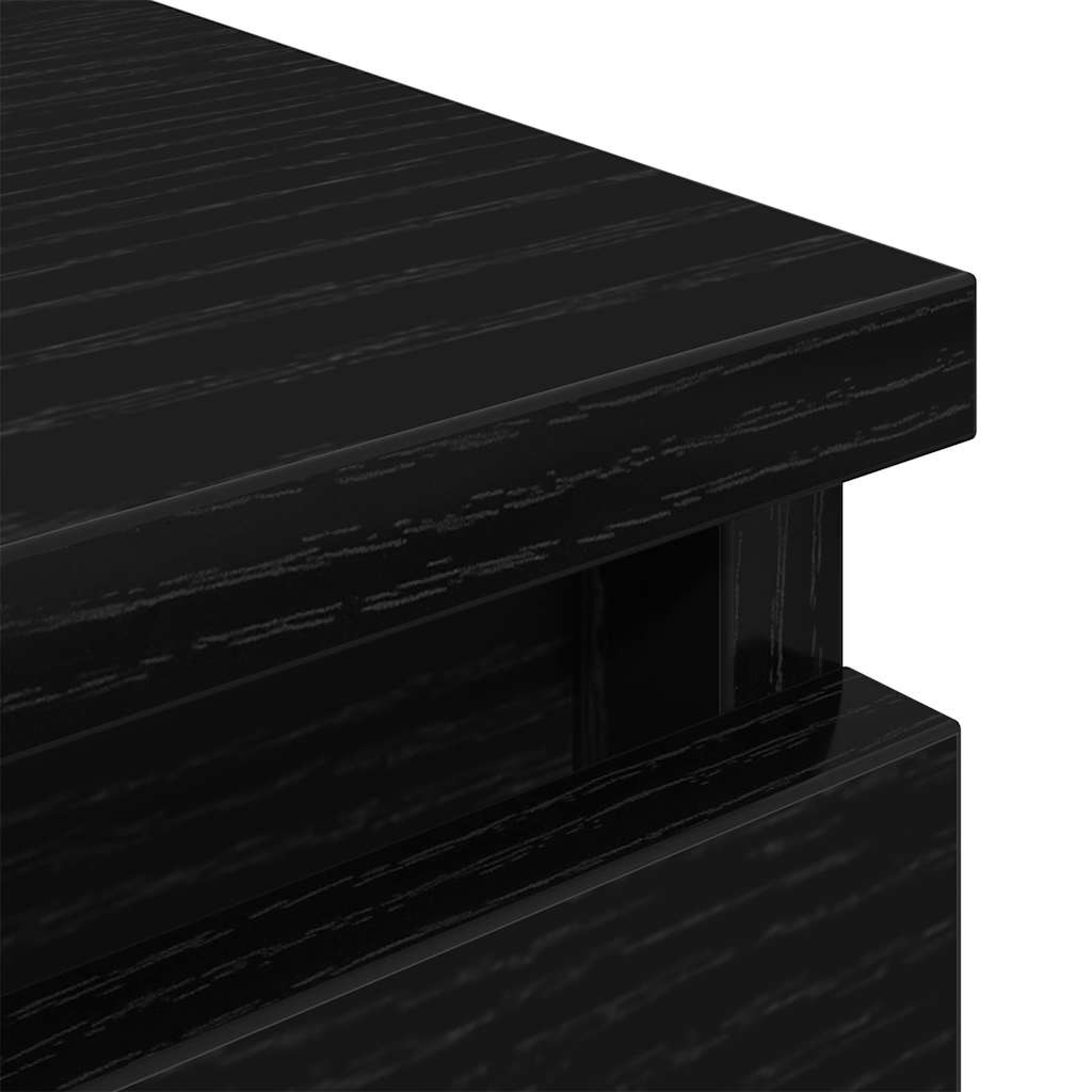 tv-bord 60x35x54 cm konstrueret træ sort