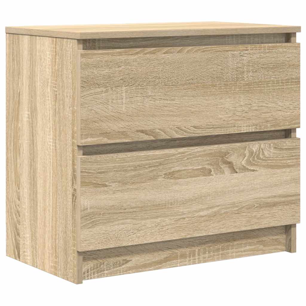 tv-bord 60x35x54 cm konstrueret træ sonoma-eg