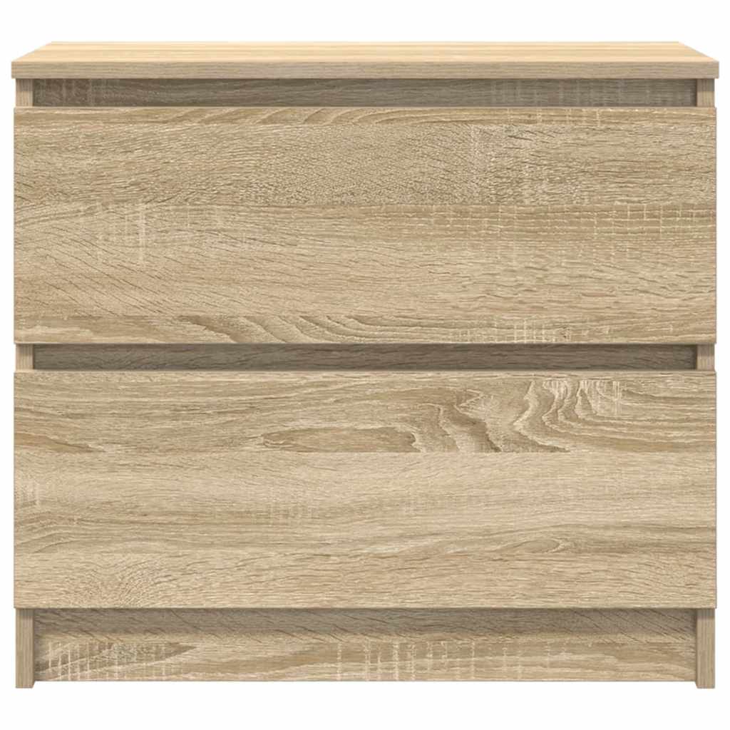 tv-bord 60x35x54 cm konstrueret træ sonoma-eg