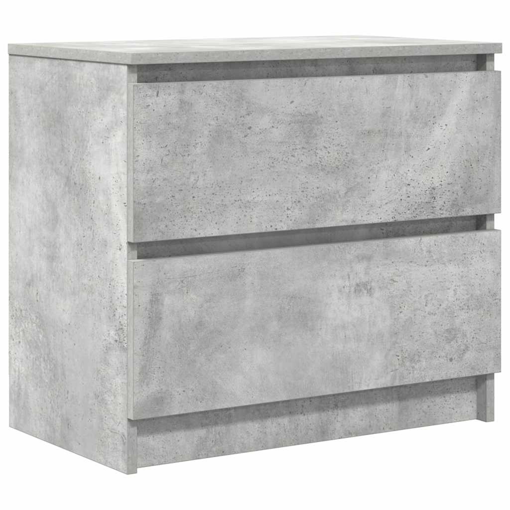 tv-bord 60x35x54 cm konstrueret træ betongrå