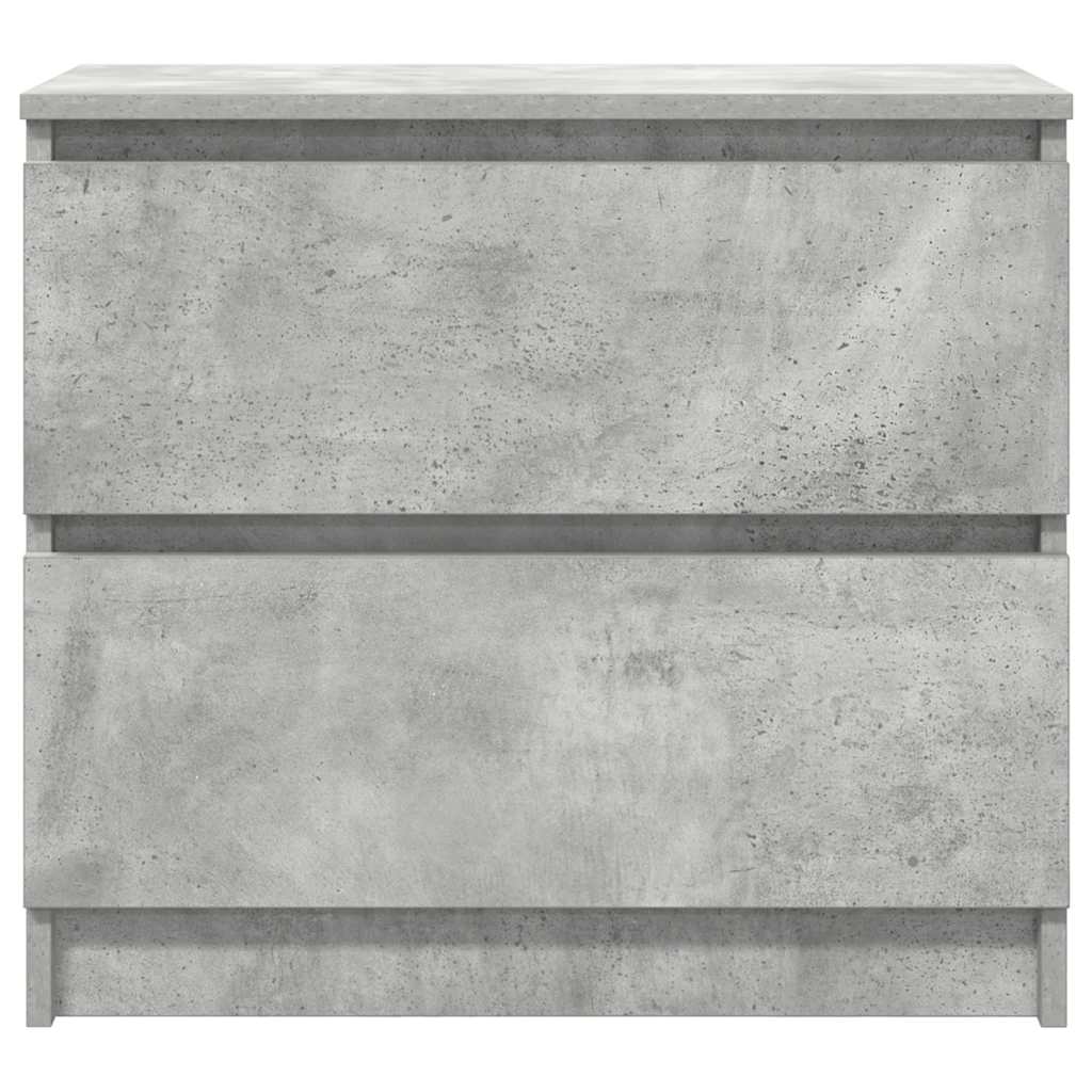 tv-bord 60x35x54 cm konstrueret træ betongrå