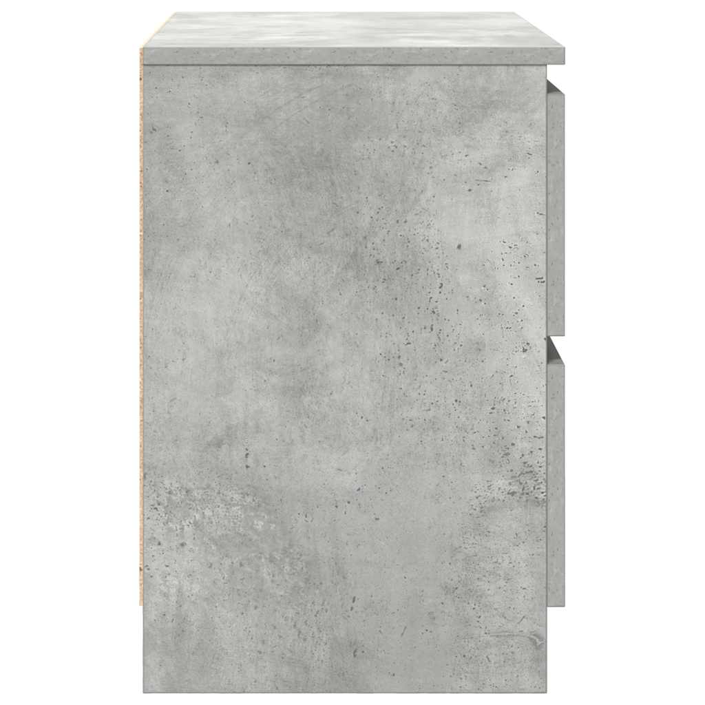 tv-bord 60x35x54 cm konstrueret træ betongrå