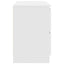 tv-bord 80x35x54 cm konstrueret træ hvid