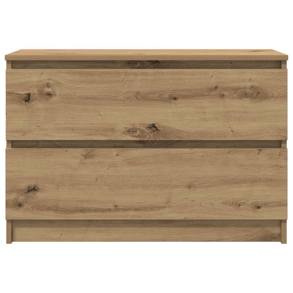 tv-bord 80x35x54 cm konstrueret træ kunsteg