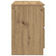 tv-bord 80x35x54 cm konstrueret træ kunsteg