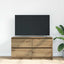 tv-bord 100x35x54 cm konstrueret træ kunsteg