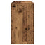 skrivebord 120x42x76 cm konstrueret træ antikt træ