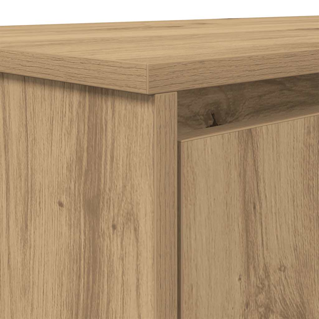 skrivebord 120x42x76 cm konstrueret træ kunsteg