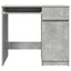 skrivebord 86x49x76 cm konstrueret træ betongrå