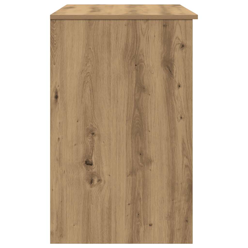 skrivebord 86x49x76 cm konstrueret træ kunsteg