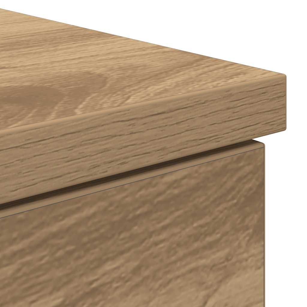 skrivebord 86x49x76 cm konstrueret træ kunsteg
