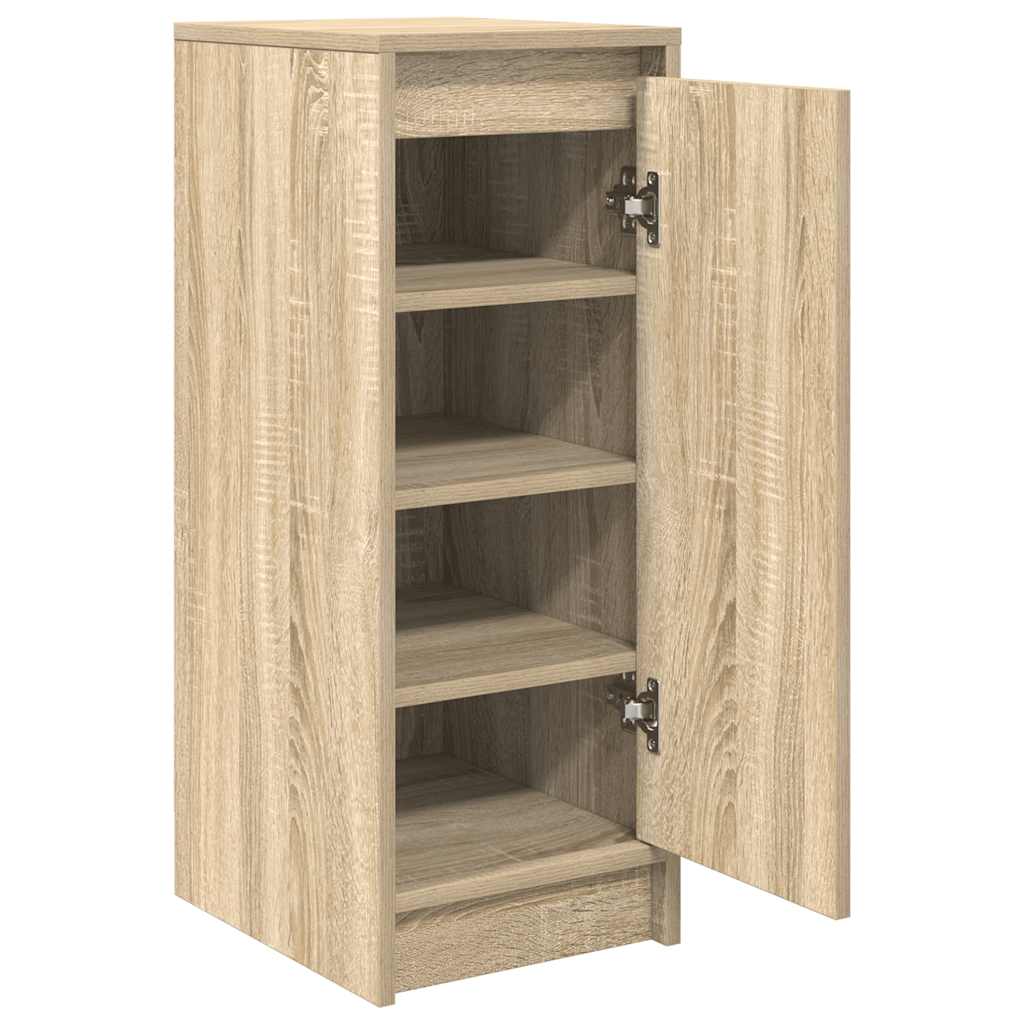 skoreol 29,5x34x76 cm konstrueret træ sonoma-eg
