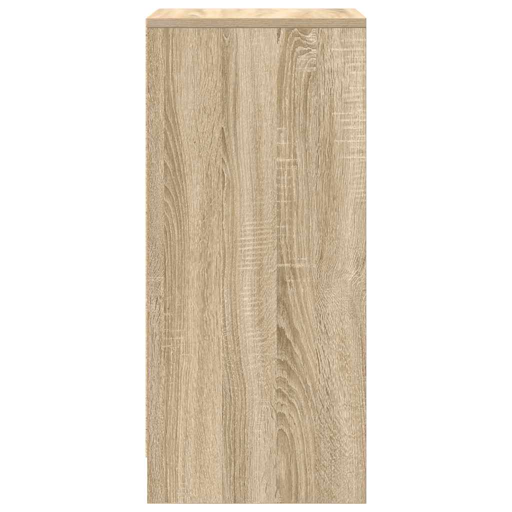 skoreol 29,5x34x76 cm konstrueret træ sonoma-eg