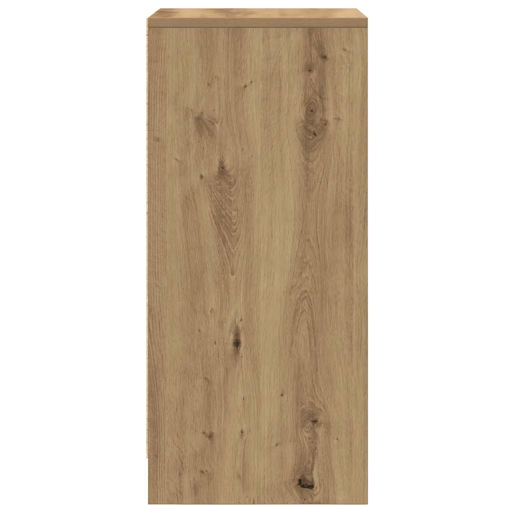 skoskab 29,5x34x76 cm konstrueret træ kunsteg
