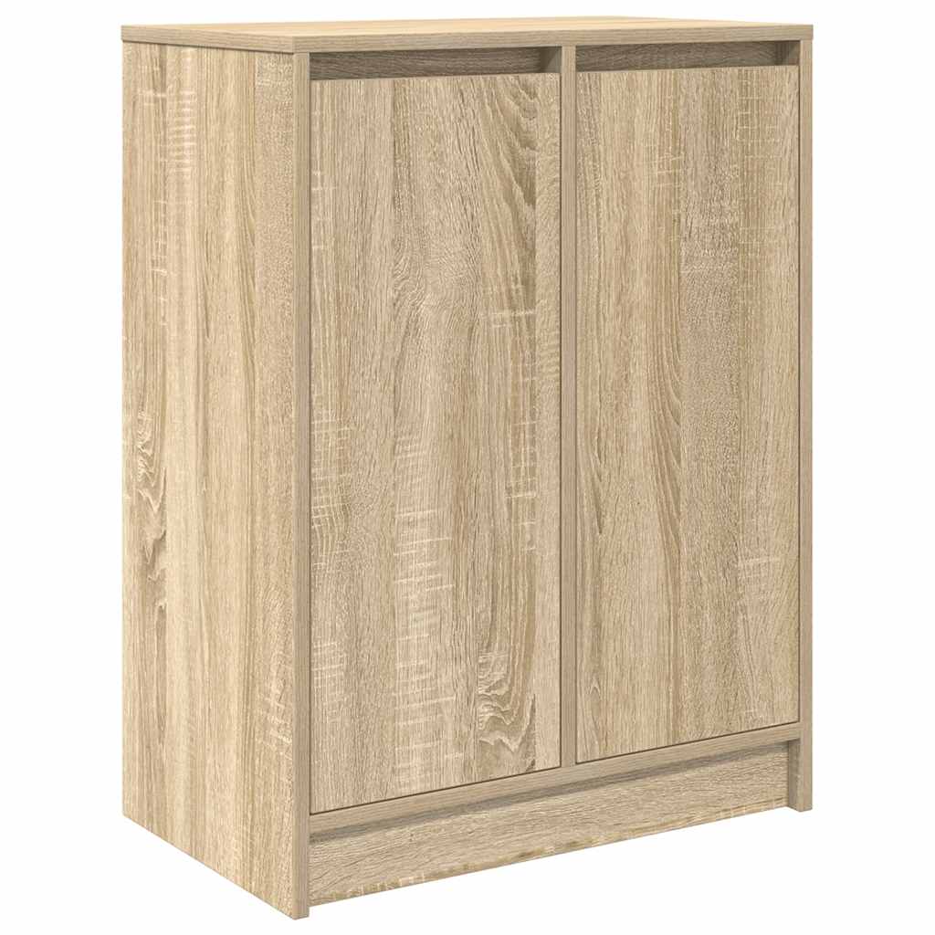 skoreol 57x34x76 cm konstrueret træ sonoma-eg