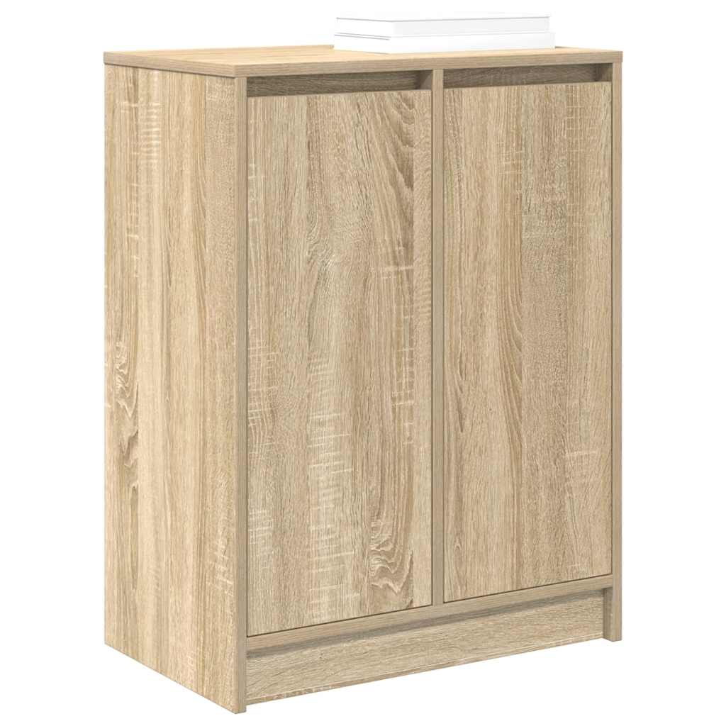 skoreol 57x34x76 cm konstrueret træ sonoma-eg