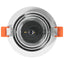 Spotlight 6 stk. Hvid 9 x 9 x 2 cm Aluminium
