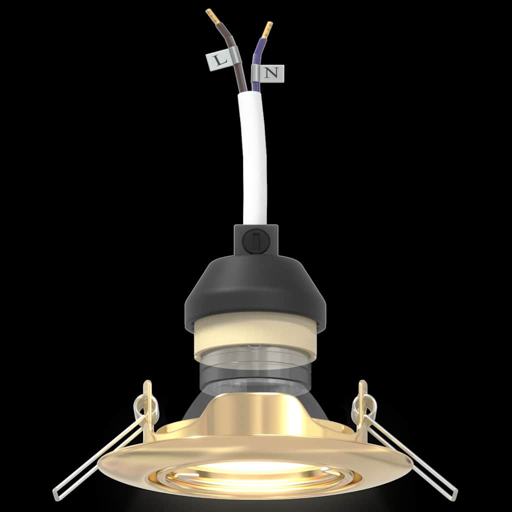 Spotlight 24 stk. Guld 9 x 9 x 2.5 cm Metal