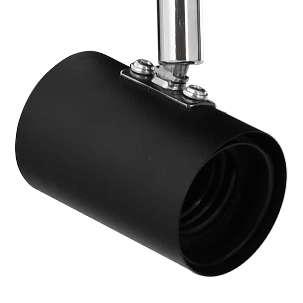 Loftsspot med spotlights Sort 6,5 x 6 x 11,5 cm Metal