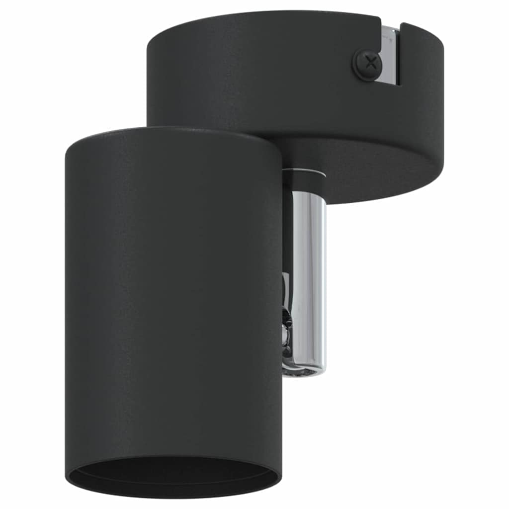 Loftsspot med spotlights Sort 6,5 x 6 x 11,5 cm Metal