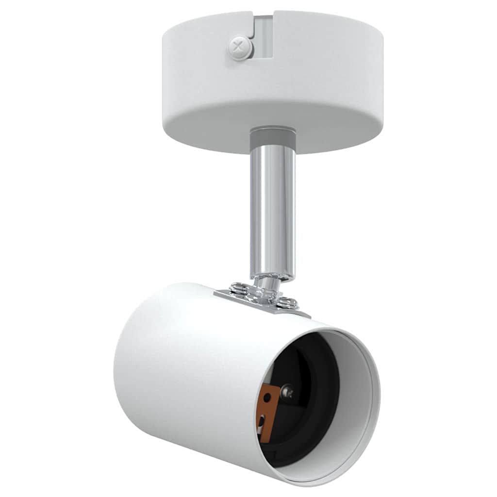 Loftsspot med spotlights Hvid 6,5 x 6 x 11,5 cm Metal