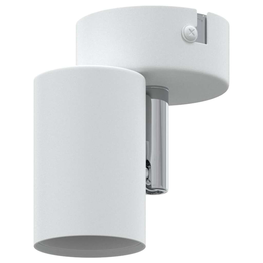 Loftsspot med spotlights Hvid 6,5 x 6 x 11,5 cm Metal