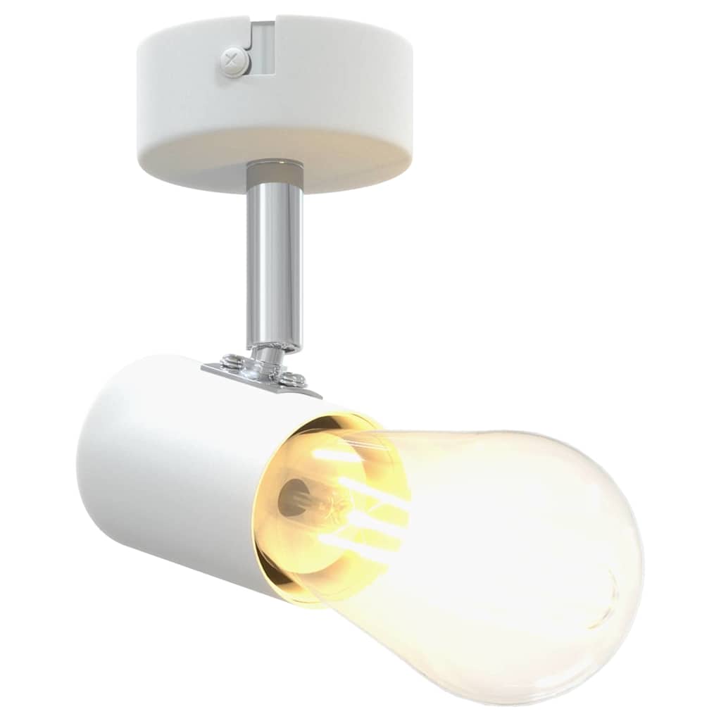 Loftsspot med spotlights Hvid 6,5 x 6 x 11,5 cm Metal