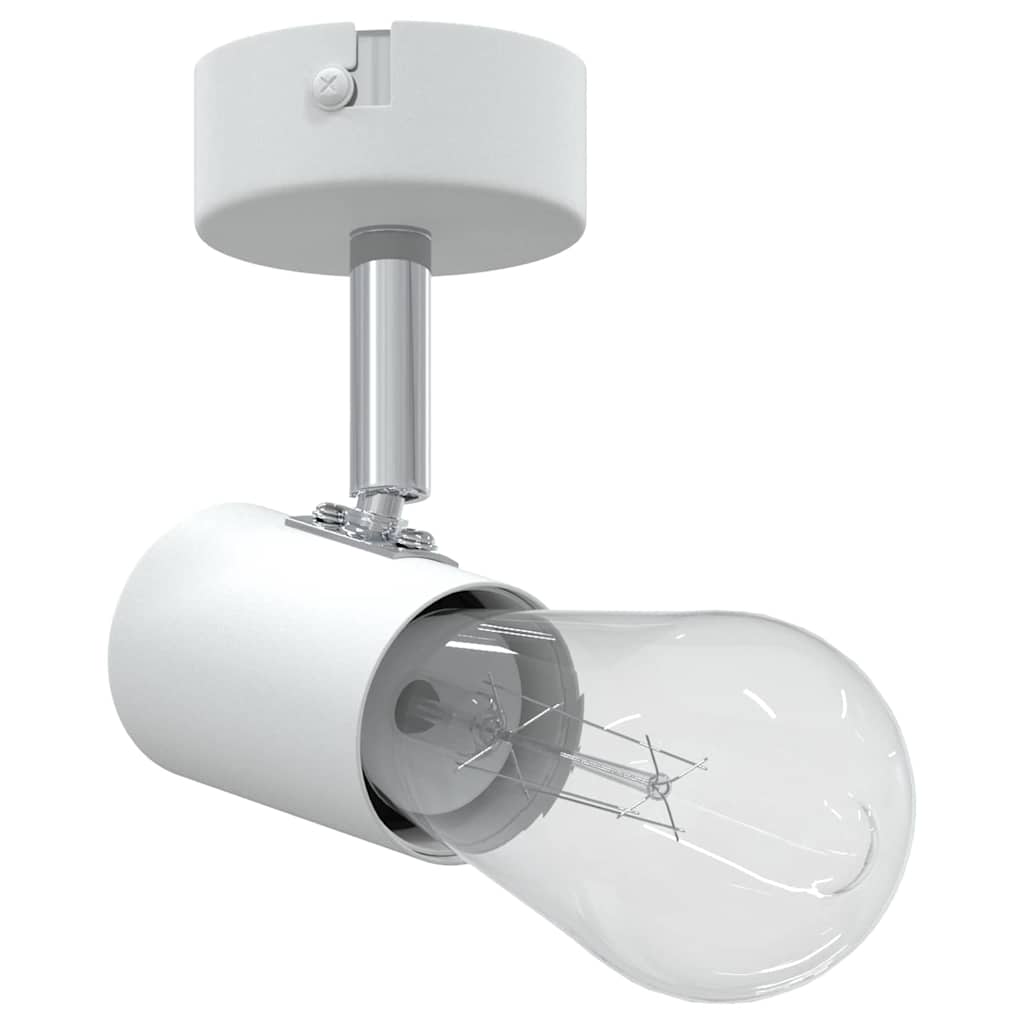 Loftsspot med spotlights Hvid 6,5 x 6 x 11,5 cm Metal
