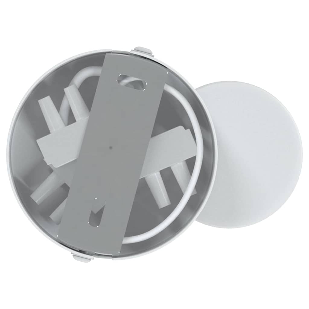 Loftsspot med spotlights Hvid 6,5 x 6 x 11,5 cm Metal