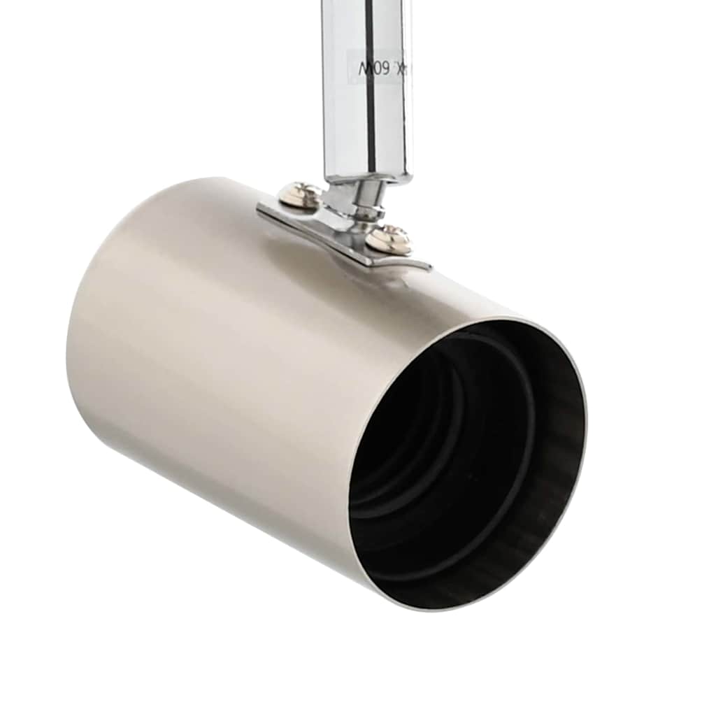 Loftsspot med spotlights Nikkel 6,5 x 6 x 11,5 cm Metal