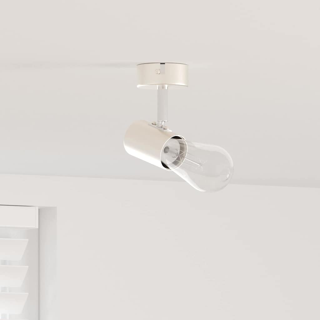 Loftsspot med spotlights Nikkel 6,5 x 6 x 11,5 cm Metal