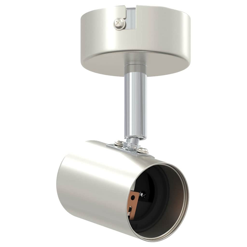 Loftsspot med spotlights Nikkel 6,5 x 6 x 11,5 cm Metal