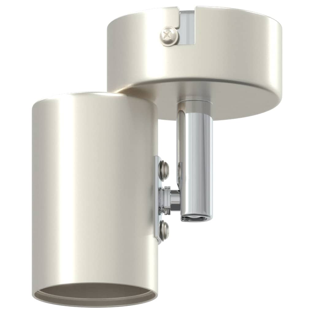 Loftsspot med spotlights Nikkel 6,5 x 6 x 11,5 cm Metal