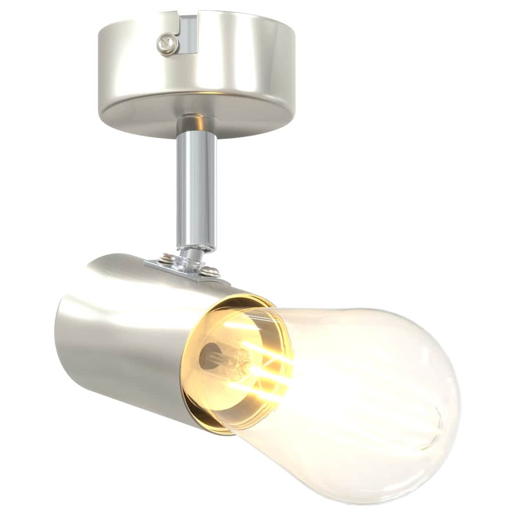 Loftsspot med spotlights Nikkel 6,5 x 6 x 11,5 cm Metal