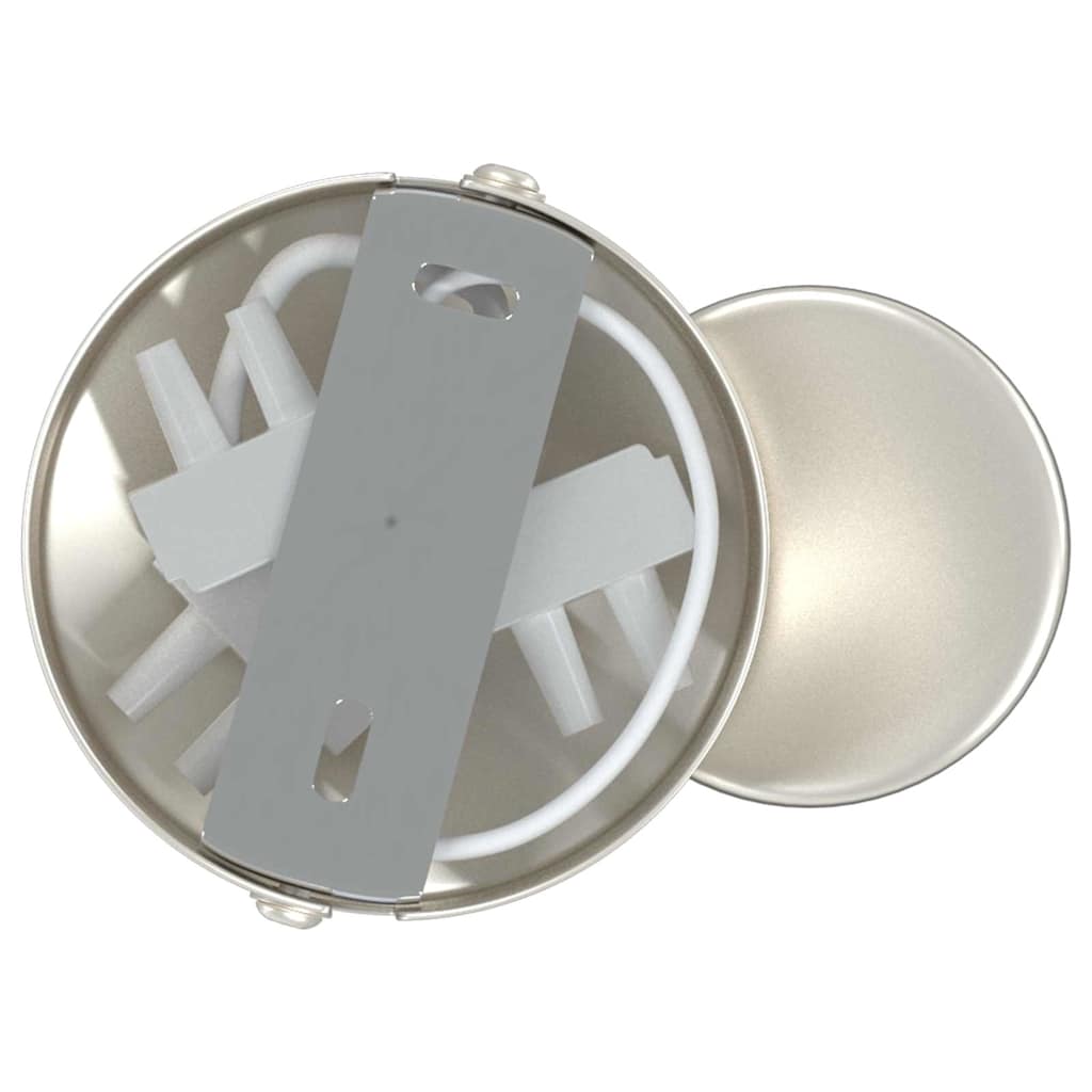 Loftsspot med spotlights Nikkel 6,5 x 6 x 11,5 cm Metal