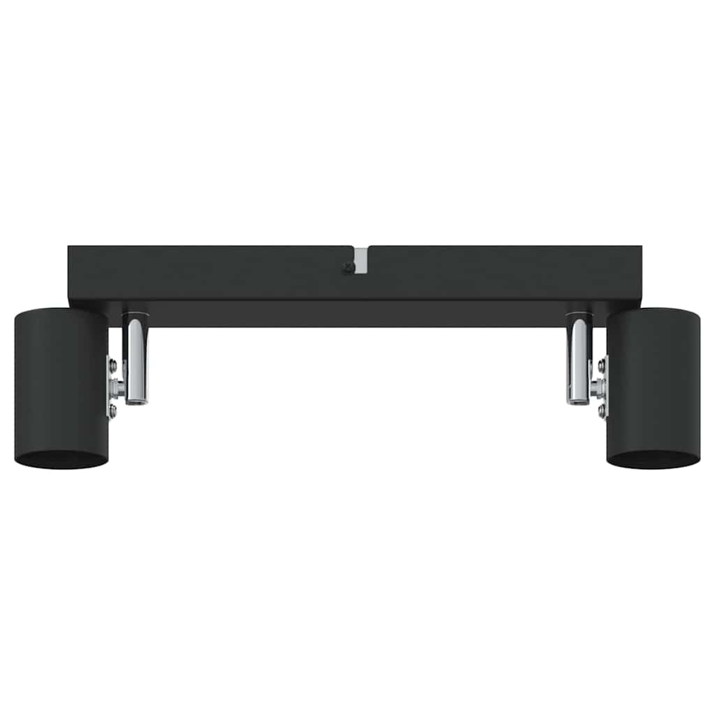 Loftsspot med spotlights Sort 26 x 6,5 x 11,5 cm Metal