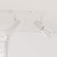 Loftsspot med spotlights Hvid 26 x 6,5 x 11,5 cm Metal